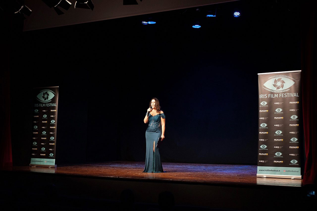 Elena Rossetto sul palco